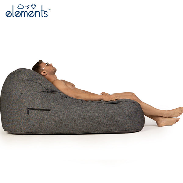 Satellite Twin Sofa - Titanium Weave (indoor/outdoor)