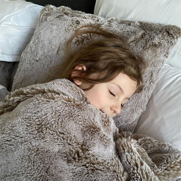 Deluxe-Kunstfellkissen