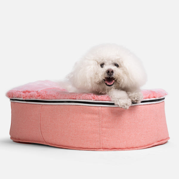 (S) Premium Indoor/Outdoor Dog Bed (Ballerina Pink - ltd. edition)