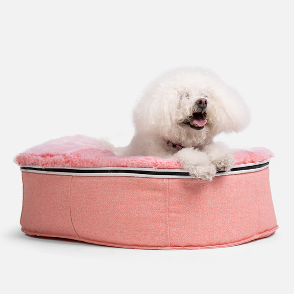 (S) Premium Indoor/Outdoor Dog Bed (Ballerina Pink - ltd. edition)