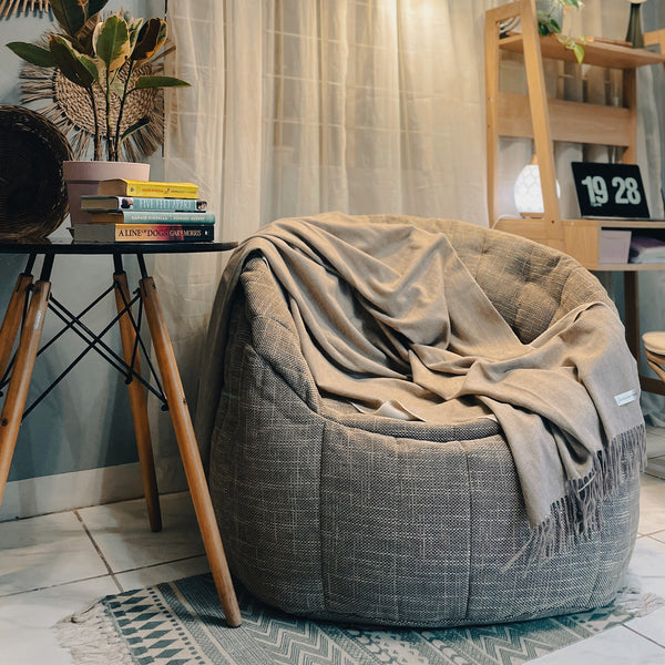 Luxuriöse Decke aus Merinowolle und Kaschmir