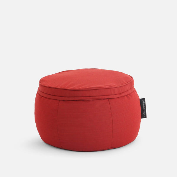 Wing Ottoman - Crimson Vibe (Sunbrella)