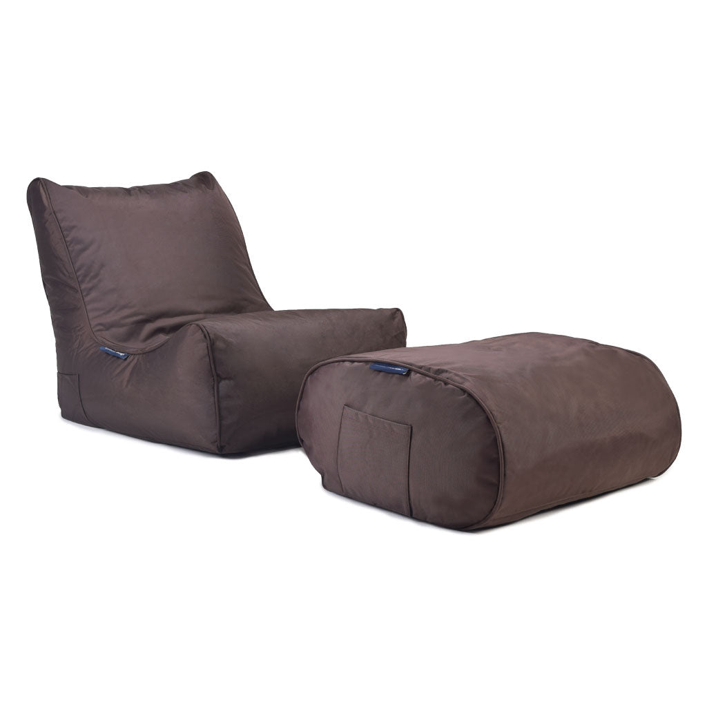 Evolution Chaise Set (Mud Cake Chocolate)