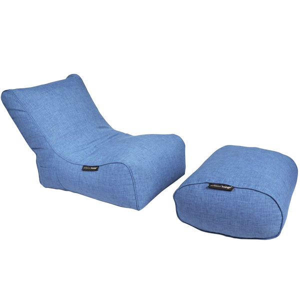 Evolution Chaise Set (Blue Jazz)