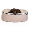 (M) Premium ThermoQuilt Dog Bed (Beige)